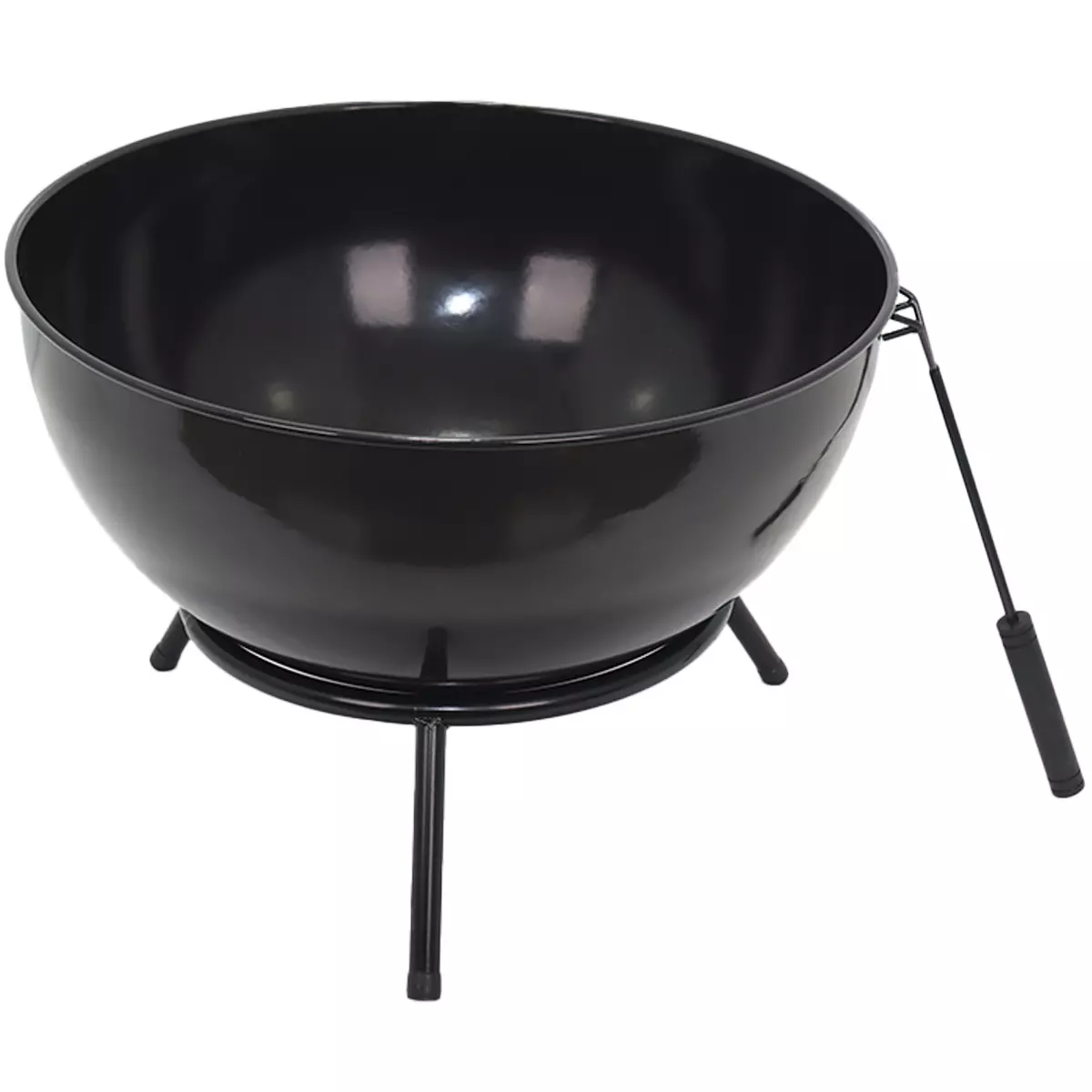 Palenisko Ogrodowe Metalowe Regulowane z Blachy na Ognisko - Taras, Ogród + Pogrzebacz - obrazek 6