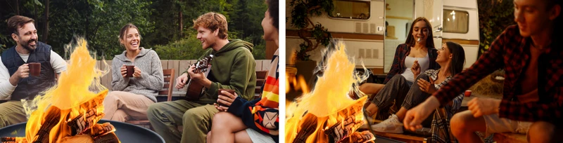 Palenisko ogrodowe pod ognisko kocioł na taras ogród