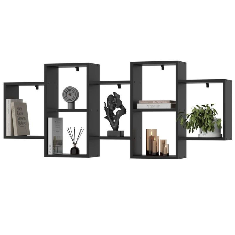 Półka Wisząca Regał na Ścianę do Pokoju Dziecka, Salonu, Kuchni 160cm - ZENDA - obrazek 10